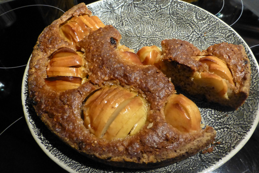 Apfelmandeltorte