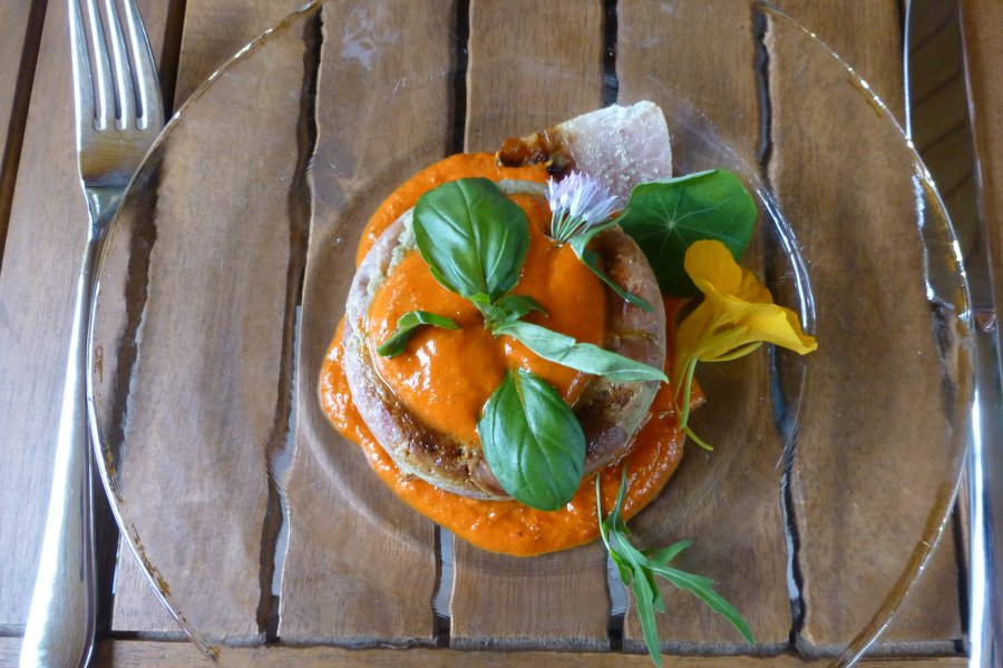 Auberginenflan